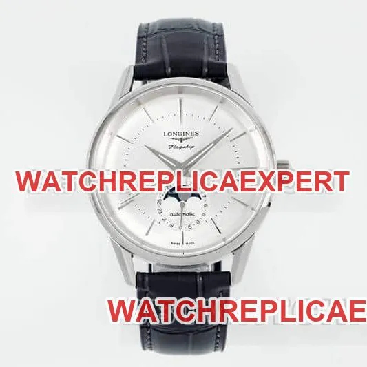 APS factory Longines classic replicatop-tier 1:1super high disk moon phaseL4.815.4.72.2caseback live photo