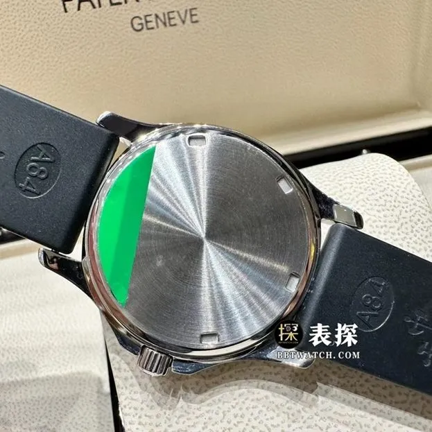 MMA factory Patek Philippe5067A1:1super watch ladies black dial rubber model pictures and prices overall live photos