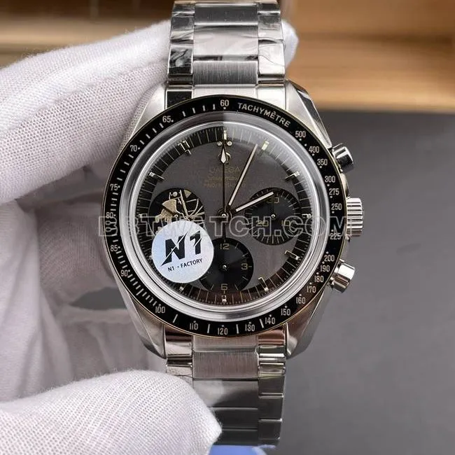 1:1replica watch Speedmaster N1 factory Omega moon watch Apollo 11 front live photo