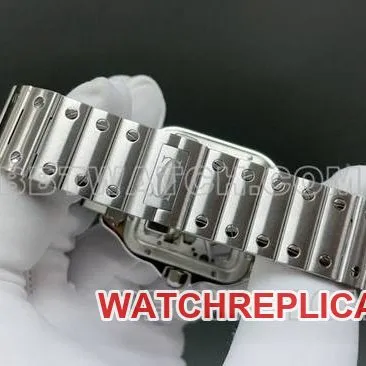 1:1replica watch CartierMLF factory Santos hollow disc mechanical braceletlive photos