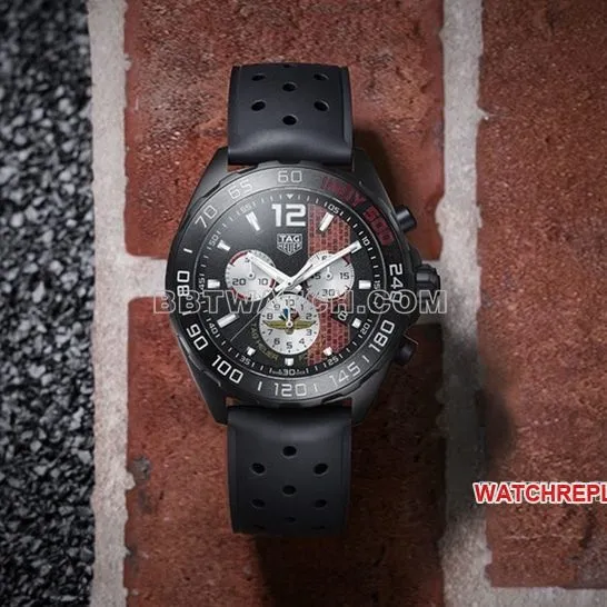 TAG Heuer F11:1super black panda disk CAZ101AD.FT8024front live photo