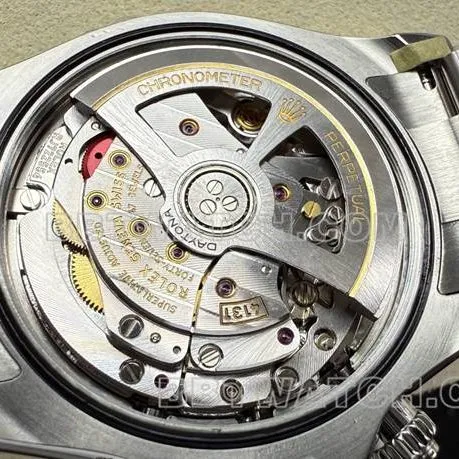 collectible watch DaytonaUFO factory Rolexblack dial4131 mechanical side live photo