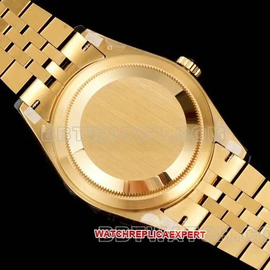 watch Navigator AR+ factory Rolexwhite dial mechanical yellow goldside live photo