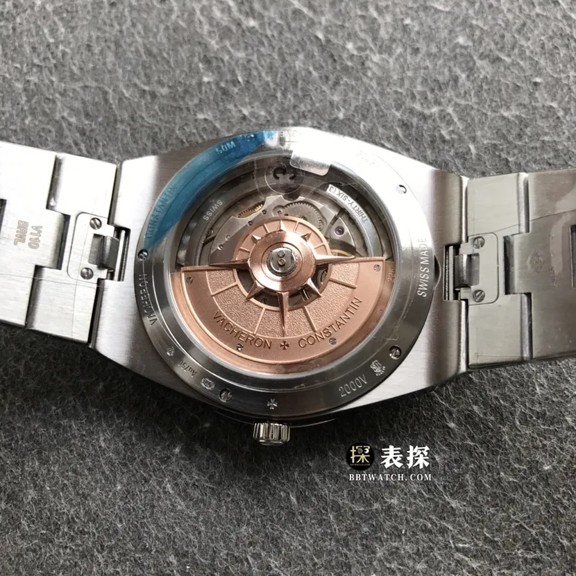 XF factory Vacheron Constantin top-tier watch men's blue dialsteel bracelet model pictures and prices front live photo