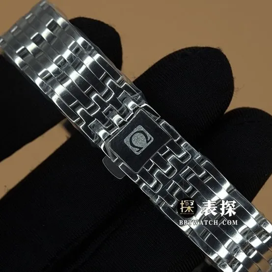 MKS FactoryOmega Die Fei watch women's white dial gold needle steel bracelet model pictures and prices front live photo