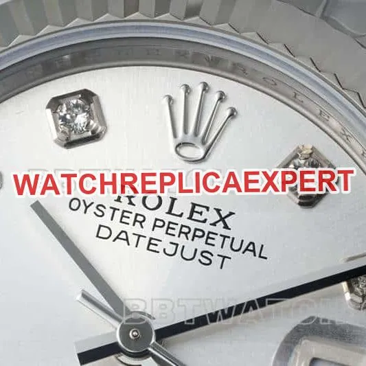 ARF FactoryRolex log top-tier replicasilver dial31mm three grid link 278274caseback live photo