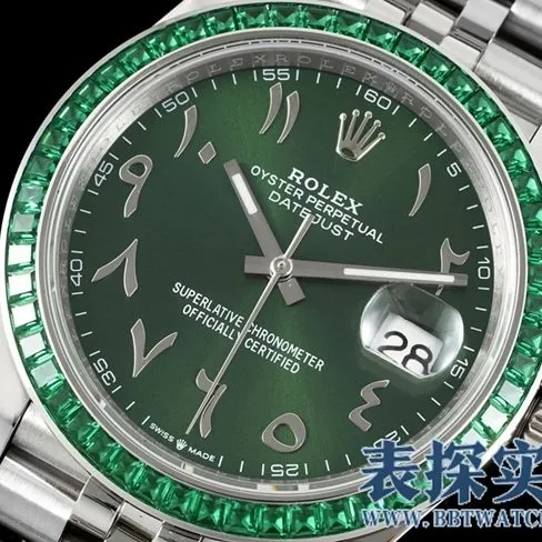 DIWRolexDatejust series high-quality replicagreen dial men's watch from a major manufacturer_price_style picture_quality bottom cover