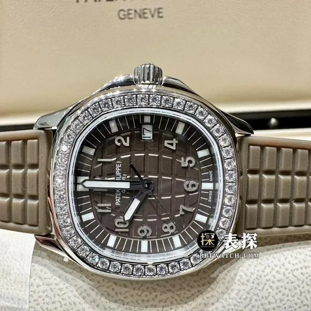 MMA factory Patek Philippe5067A1:1super watch ladies chocolate disc rubber model pictures and prices overall live photos