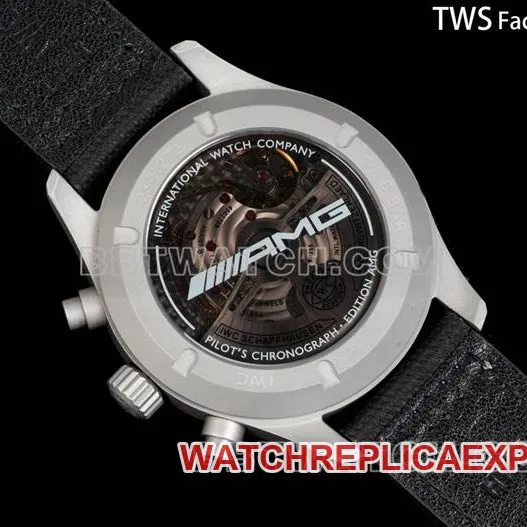 watch pilot TWS factory IWC black dial carbon fiber 43mmbraceletlive photos