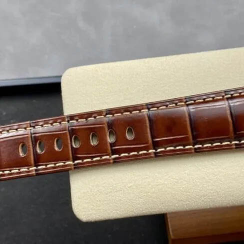 Dachang high-quality Panerai white steel green dialPAM1116 watch front view