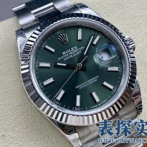 VStop-tiersuper cloneRolex log 41MM watch_How much does it cost_Pictures_How is the workmanship? Front
