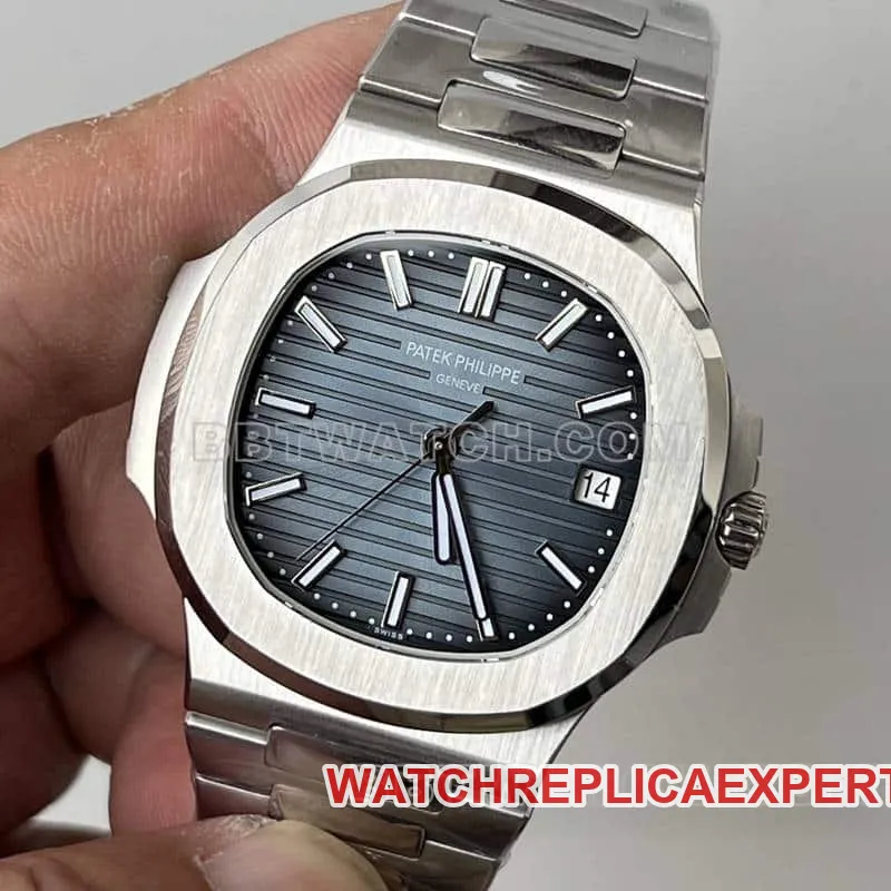 3K FactoryPatek Philippe sporty elegant 1:1super cloneblue dialNautilus5811side live photo