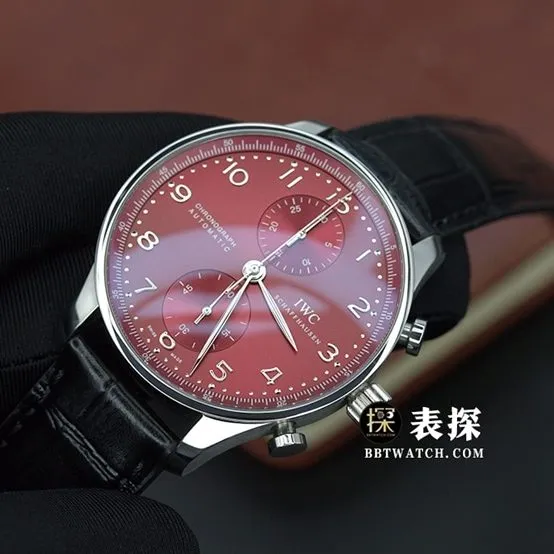 IWC ceiling,az Portuguese watch,front live photo