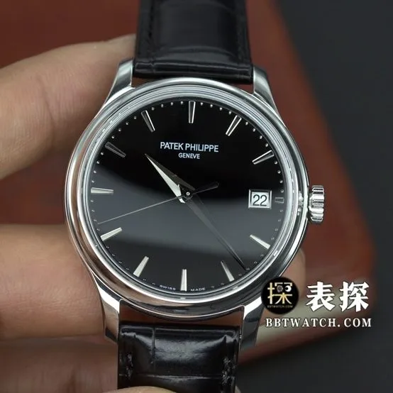 3k factory Patek Philippe classic watch 5227top-tier 1:1high-quality watch men's black dialleather strap model pictures and prices front live photo