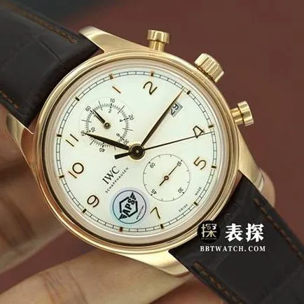 APS factory Portuguese Universal collectible watches silver white panda disk mechanical strap models IW390301