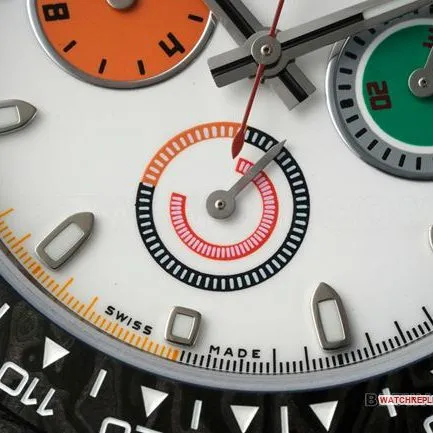 1:1replica watch ANT factory DaytonaRolexwhite dial4130front live photo