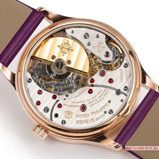 1:1replica watch GS factory classic Patek Philippe purple plate 4997front live photo