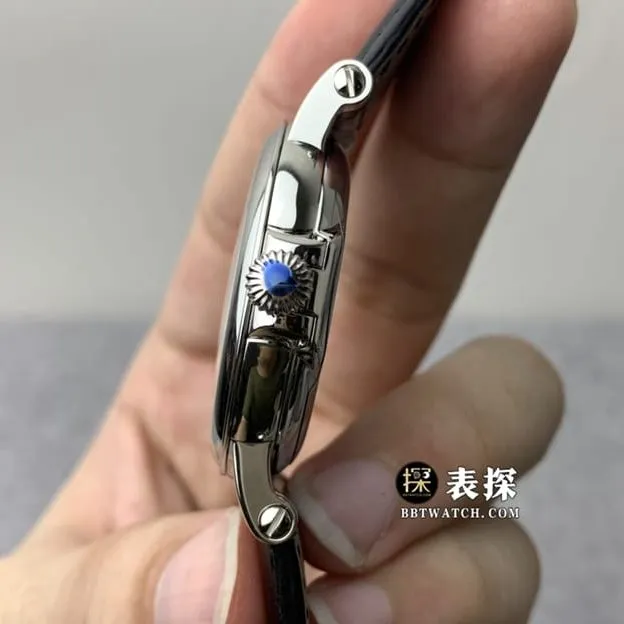 ZF FactoryPatek Philippe classical watch top-tier 1:1high-quality watch men's silver white dialleather strap model pictures and prices side live photo