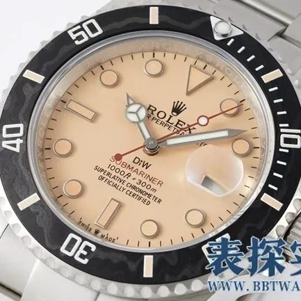 DIWRolextop-tiersuper yellow plate Submariner watch_How much does it cost_Pictures_How is the workmanship? Bottom cover