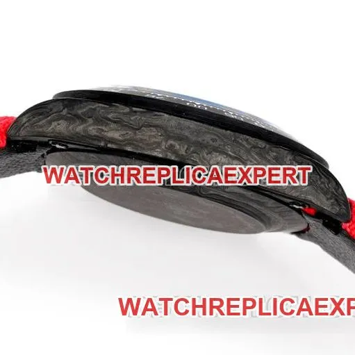 top-tier watch DaytonaTW factory Rolexblack dial red nylon braceletfront live photo