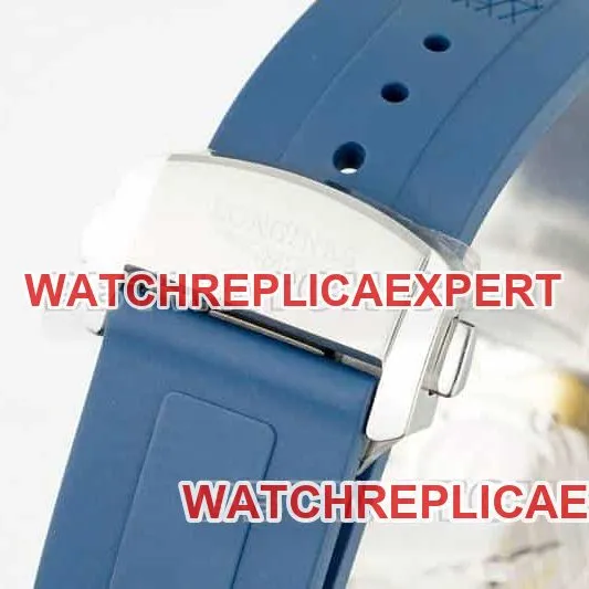 AF FactoryLongines Concas 1:1super cloneblue dial rubber model L3.830.4.92.9front live photo