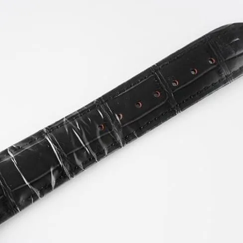 APEX factory top-tier watch Vacheron Constantin men's white dial black belt inheritance series watch side view