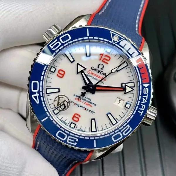 VS FactoryOmegareplica watch 43.5mm new Seamaster 600m America's Cup front view
