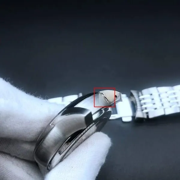 Omega De Ville watch comparison, OEM comparison between small and big manufacturers, detail shots