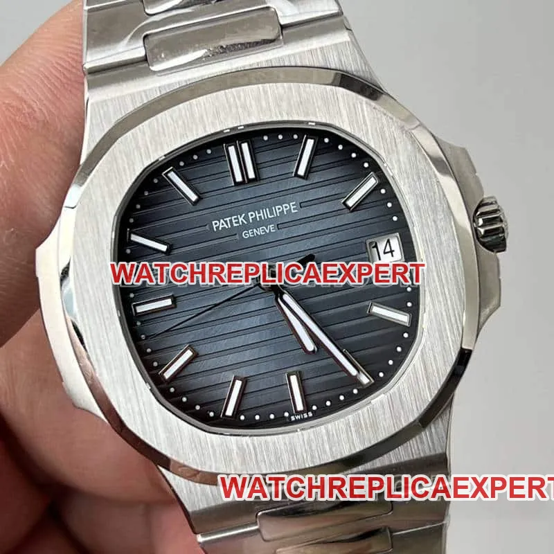 3K FactoryPatek Philippe sporty elegant 1:1super cloneblue dialNautilus5811side live photo