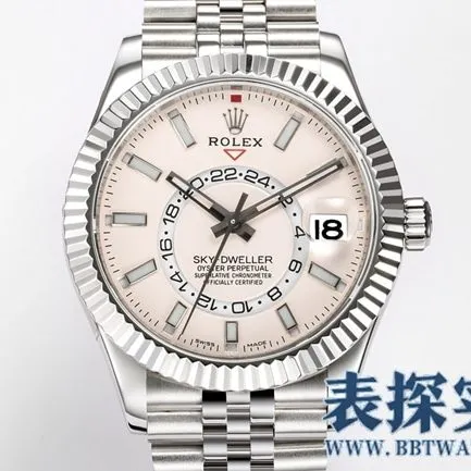Rolex Skywalker top-tier is calm, reliable, graceful and generous_price_picture_how is the quality side view
