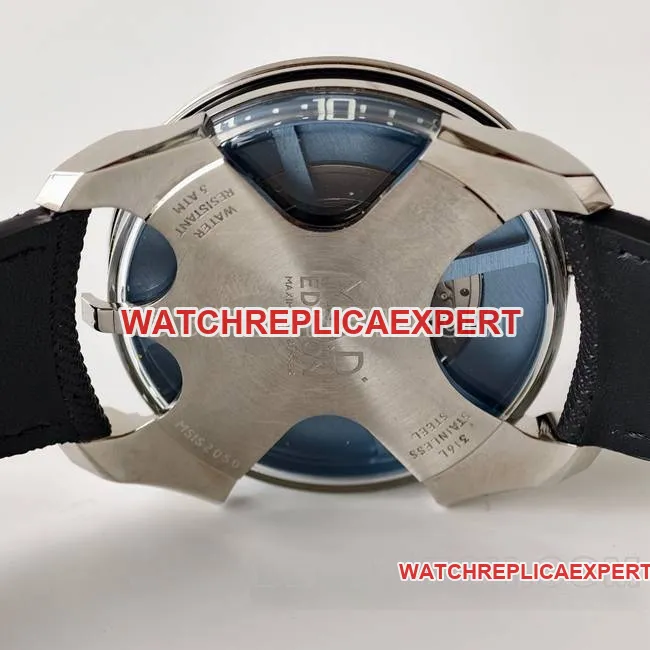 watch MB&Fblue dialK1 factory mechanical rubber braceletfront live photo