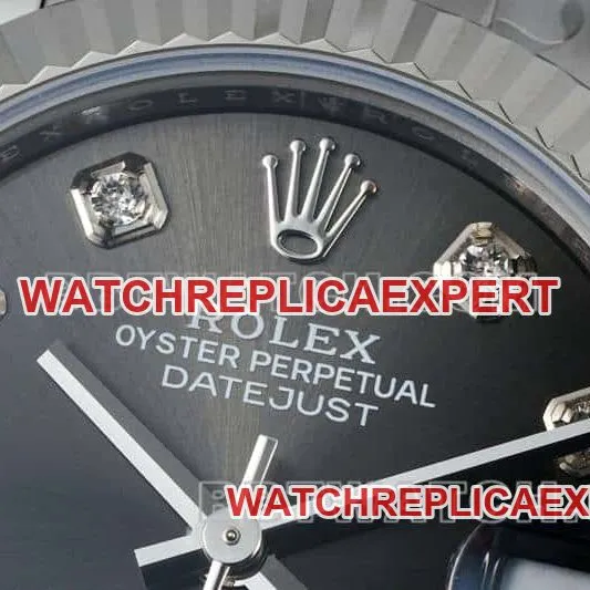 ARF FactoryRolex log top-tier replicablack dial31mm three grid link 278274front live photo