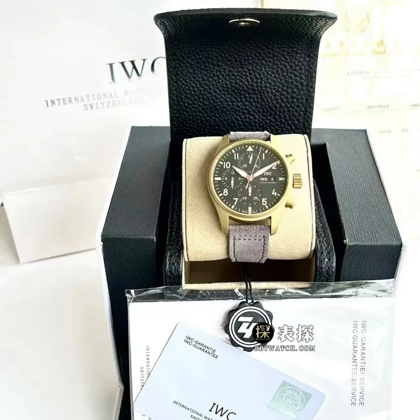 IWCIWC pilot watch IW3879071:1super watch men's black dialleather strap model pictures and prices front live photo
