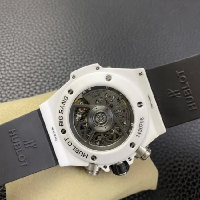 top-tiersuper cloneZF FactoryHublot watch BIG BANG Unico Big Bang series color ceramic watch movement picture