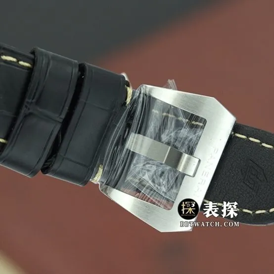 VS FactoryPanerai men's top-tier 1:1super watch black dialleather strap model PAM 00359clasplive photos