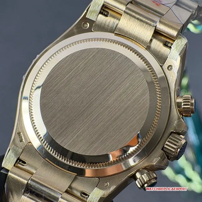 CBD factory 1:1replica watch DaytonaRolex gold plate gold steel bracelet4131front live photo