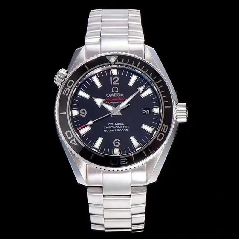 Omegatop-tierhigh-quality watch ocean series liquid metal 1948 men's mechanical watch front view