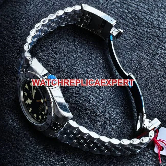 3CF factory watch Biwan Tudorblack dial steel braceletside live photo