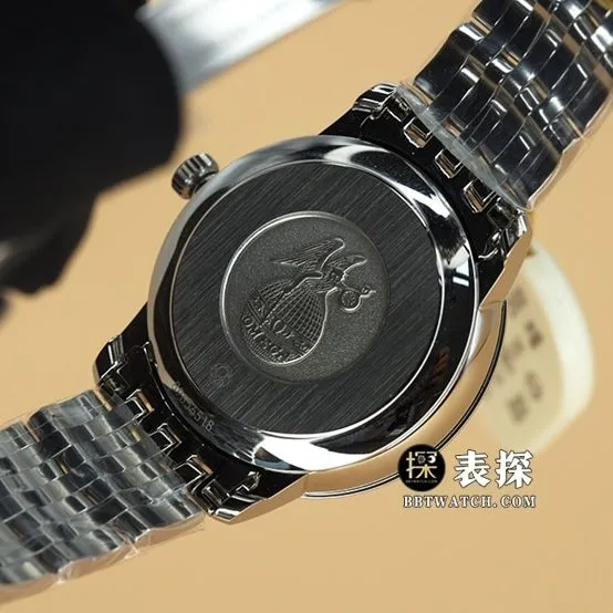 MKS FactoryOmega Die Fei watch women's white dial gold needle steel bracelet model pictures and prices front live photo