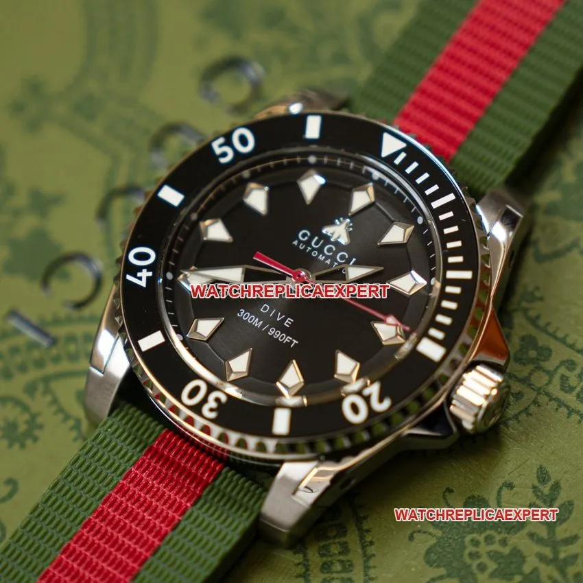 Gucci 1:1super clone2024 new black dialYA136349front live photo