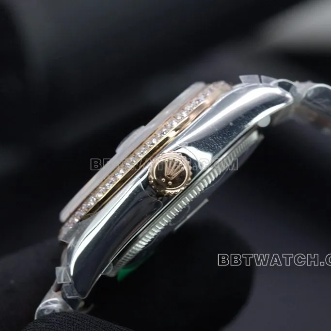 Rolex Top collectible watches GS Log 31 Women's Mechanical Bezel Diamonds