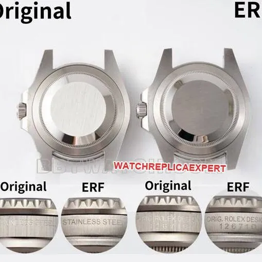 ERF factory RolexGMT-Master3285movementtop-tier watch comparison Genuine difference appearance live photos
