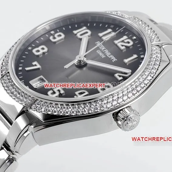 PPF FactoryPatek Philippe1:1super cloneblack dial7300/1200A-010caseback live photo