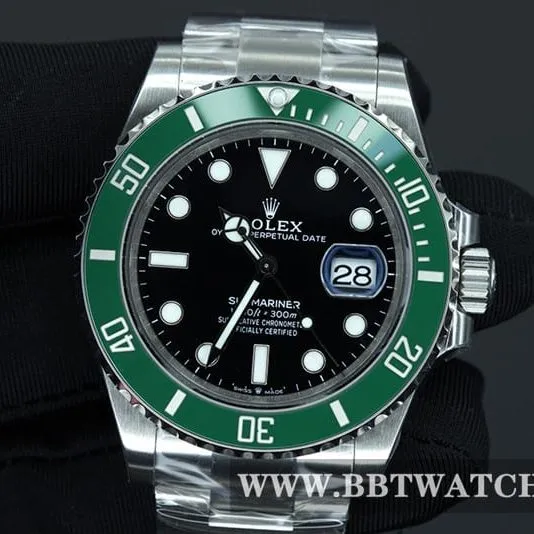 Rolextop-tier watch VS FactoryStarbucks Submariner new model 41 diameter 3235movementclasp picture