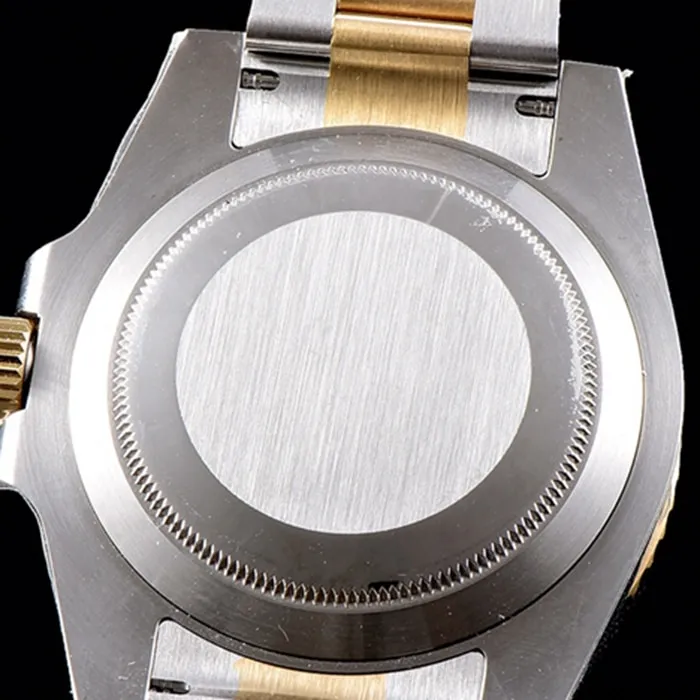 top-tier watch Rolex men's blue dial Submariner series steel bracelet watch front view