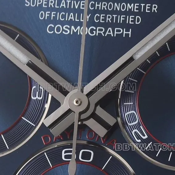 C factory RolexDaytonatop-tier replicawhite gold blue cat m116509-0071front live photo