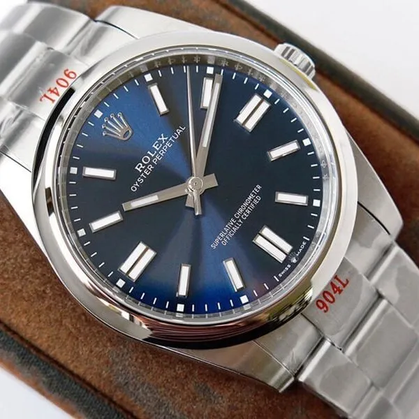 GS factory Rolextop-tier watch Oyster Perpetual Pokémon 41mm dark blue dial front view