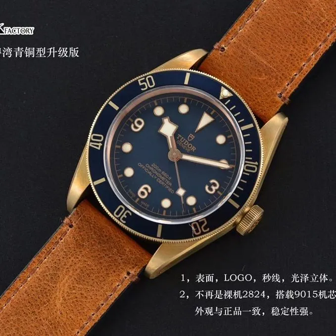 watch xfTudorbronze Biwan series comparison Genuine review front view