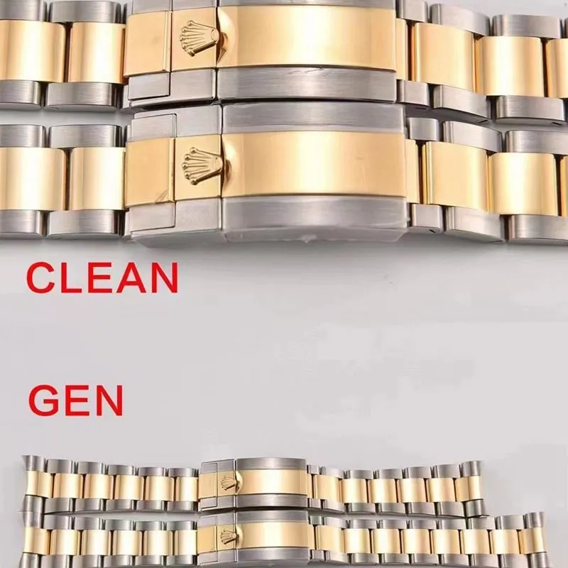 C Factory Greenwich GMT Authentic vs. Comparison Review: Top Rolex Watch Inner Bezel Comparison Chart