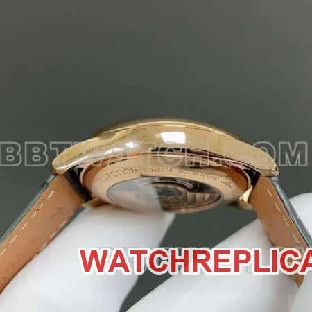 TW factory Longines watchmaking traditional top-tier 1:1high-quality replicasilver dialrose goldL2.844.8.71.2side live photo